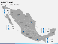 Mexico map PPT slide 21