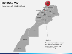 Morocco map PPT slide 15