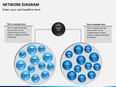 Network diagram PPT slide 8