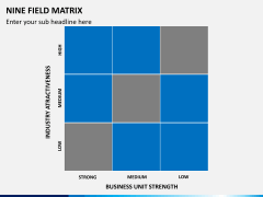 Nine field matrix PPT slide 8