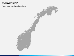Norway map PPT slide 7
