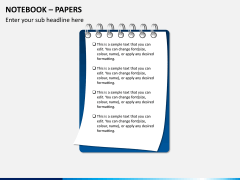 Notebook papers PPT slide 4