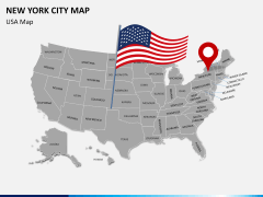 New York City map PPT slide 8