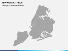 New York City map PPT slide 9