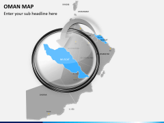 Oman map PPT slide 14