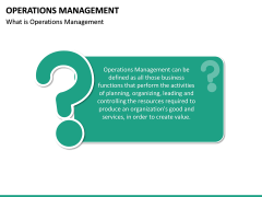 Operations Management PowerPoint Template | SketchBubble