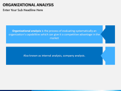 Organizational analysis PPT slide 1