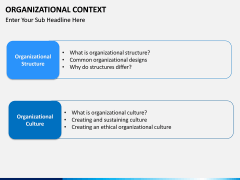 Organizational Context PPT slide 12
