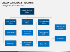 Organizational structure PPT slide 1