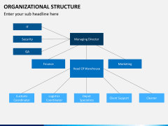Organizational structure PPT slide 8