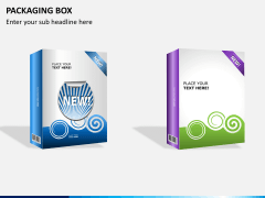 Packaging box PPT slide 2