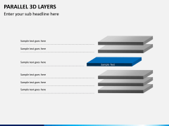 Parallel 3d layers PPT slide 3