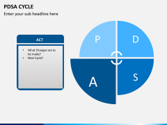 PDSA cycle PPT slide 8