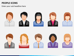 People icons PPT slide 1