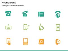 Phone Icons PPT slide 6