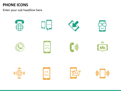 Phone Icons PPT slide 8