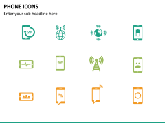 Phone Icons PPT slide 9
