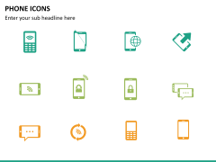 Phone Icons PPT slide 10