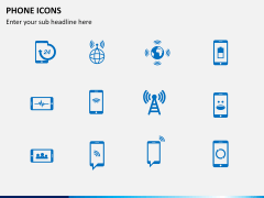 Phone Icons PPT slide 4