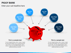 Piggy bank PPT slide 2