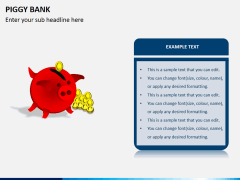 Piggy bank PPT slide 4