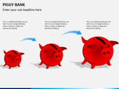 Piggy bank PPT slide 5