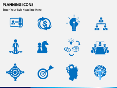Planning Icons PPT slide 3