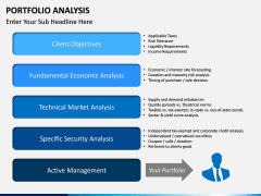 Portfolio Analysis PPT slide 1