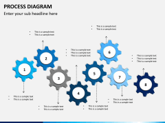 Process diagram PPT slide 2