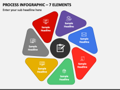 Process Infographic - 7 Elements PPT Slide 1