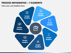 Process Infographic - 7 Elements PPT Slide 2