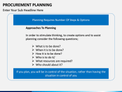 Procurement Planning PPT slide 11