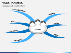 Project planning free PPT slide 1