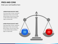 Pros and Cons PPT slide 1