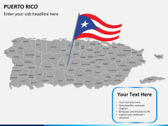 Puerto rico map PPT slide 21