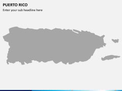 Puerto rico map PPT slide 6