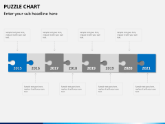 Puzzle chart PPT slide 10