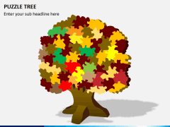 Puzzle tree PPT slide 1