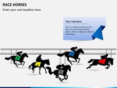 Race horses PPT slide 1