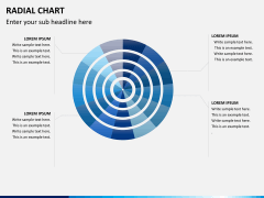 Radial charts PPT slide 1