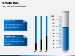 Reagent tube PPT slide 1
