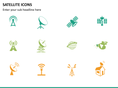 Satellite Icons PPT slide 7