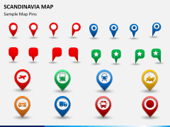 Scandinavia map PPT slide 20