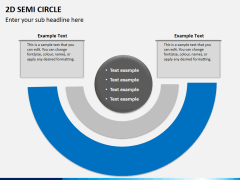 Semi circle PPT slide 11