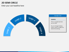 Semi circle PPT slide 3