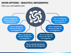 Seven Options - Beautiful Infographic PPT Slide 2