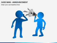 Slide Man (3D Man) - Announcement