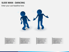 Slide man dancing PPT slide 2