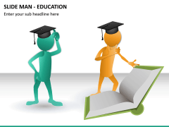 Slide man education PPT slide 5