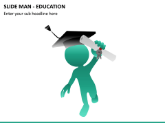 Slide man education PPT slide 7